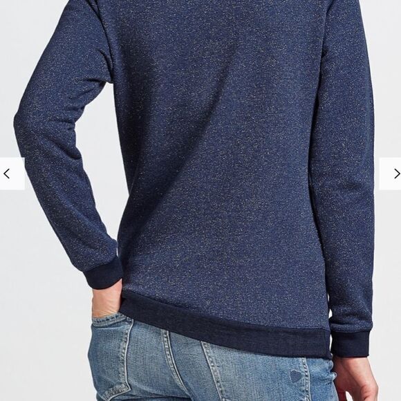 Scotch & Soda Amsterdam Blauw Logo Sweatshirt - Picture 6 of 9